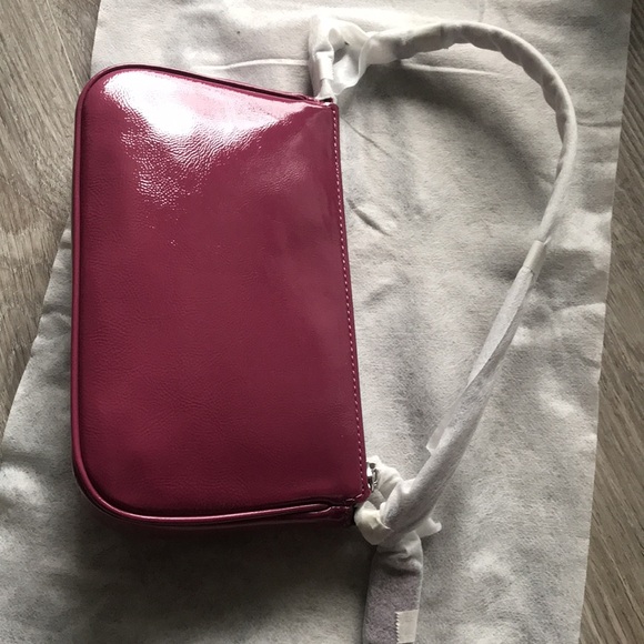 New Coach leather Wristlet Clutch Handbag Shoulder bag - Picture 2 of 5